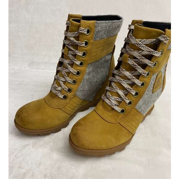 Sorel Women´s Joan Of Arctic Lexie Wedge III Lexie Wedge Bootie Sz 7.5 - Picture 4 of 10